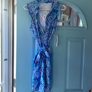 Lulu b women's tie waist dress with pockets.